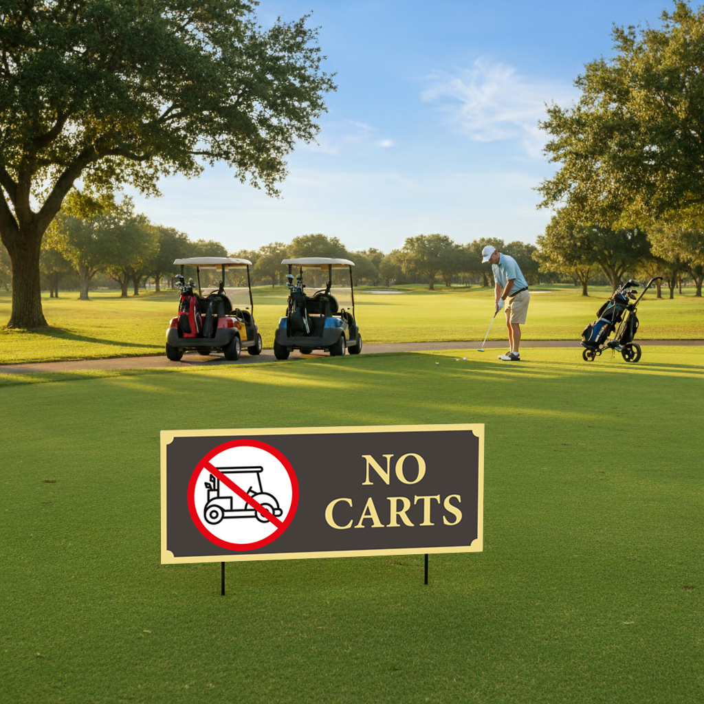 no carts photo